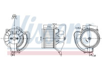 Ventilación interior 87220 Nissens