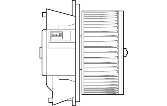 Ventilador de calefacción AB 107 000P Mahle, Imagen 2