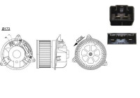 Ventilador de calefacción AB 195 000S Mahle