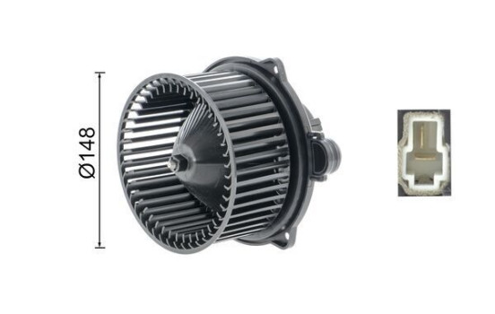 Ventilador de calefacción AB 237 000S Mahle, Imagen 11