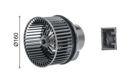 Ventilador de calefacción AB 242 000P Mahle, Imagen 11