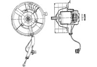 Ventilador de calefacción AB 37 000P Mahle