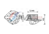 ventilador de estufa AI8501 Ava Quality Cooling