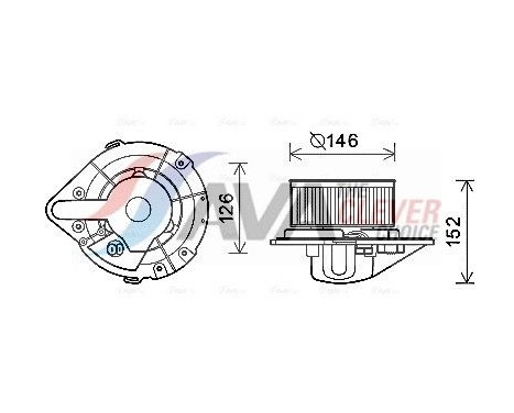 ventilador de estufa AI8501 Ava Quality Cooling