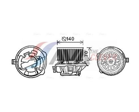 ventilador de estufa CN8289 Ava Quality Cooling