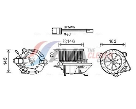 ventilador de estufa CN8294 Ava Quality Cooling