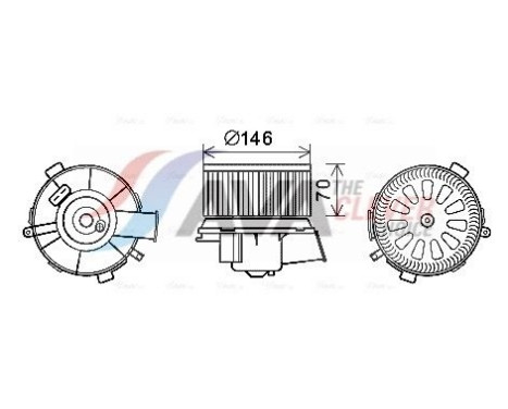 ventilador de estufa CN8300 Ava Quality Cooling