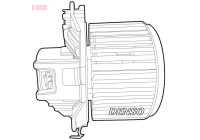 ventilador de estufa DEA09070 Denso