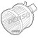 ventilador de estufa DEA21004 Denso