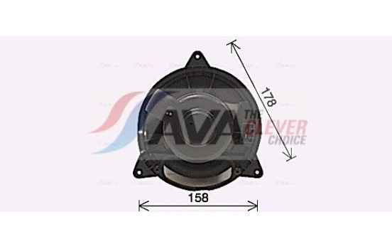 ventilador de estufa FD8653 Ava Quality Cooling, Imagen 3