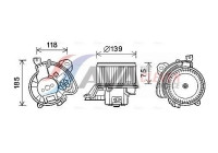 ventilador de estufa FT8433 Ava Quality Cooling