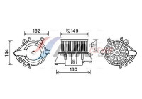 ventilador de estufa FT8438 Ava Quality Cooling