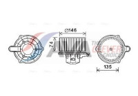 ventilador de estufa HY8350 Ava Quality Cooling