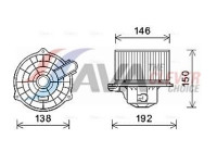 ventilador de estufa HY8554 Ava Quality Cooling