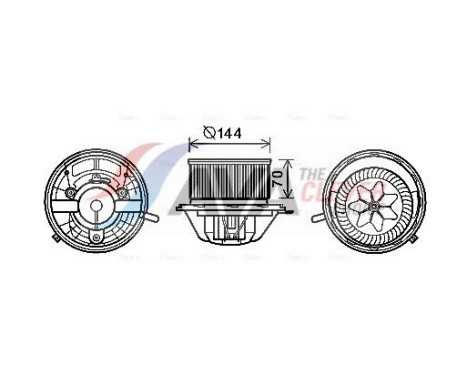 ventilador de estufa MS8607 Ava Quality Cooling