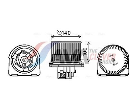 ventilador de estufa OL8617 Ava Quality Cooling