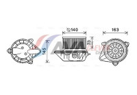 ventilador de estufa PE8375 Ava Quality Cooling