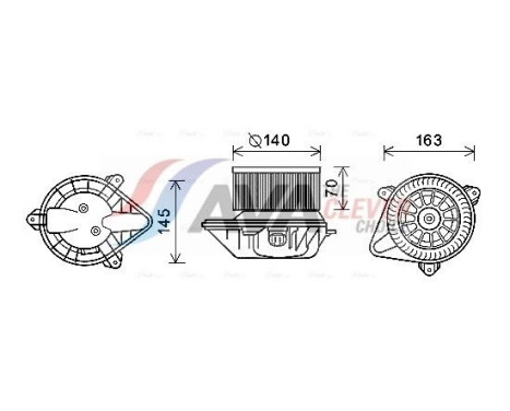ventilador de estufa PE8375 Ava Quality Cooling