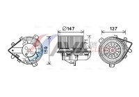 ventilador de estufa PE8380 Ava Quality Cooling