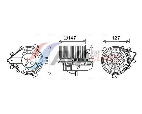 ventilador de estufa PE8395 Ava Quality Cooling