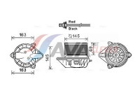 ventilador de estufa RT8583 Ava Quality Cooling