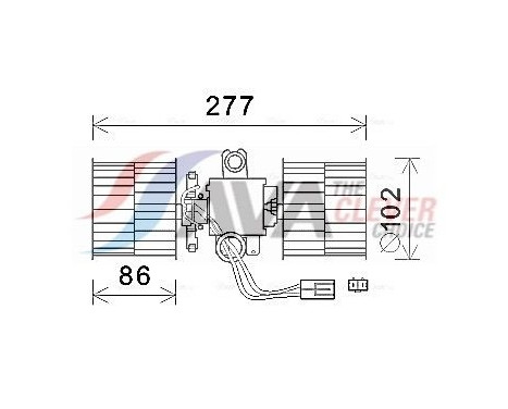 ventilador de estufa SA8022 Ava Quality Cooling