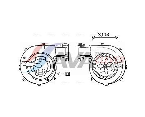 ventilador de estufa SB8079 Ava Quality Cooling