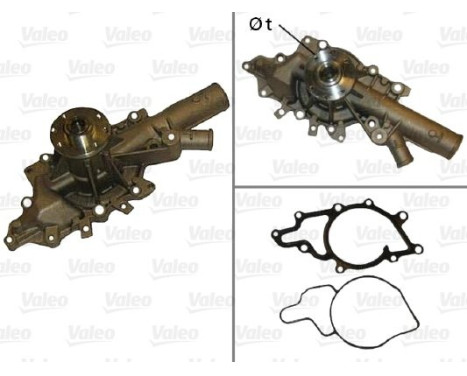 BOMBA DE AGUA MERCEDES 506875 Valeo