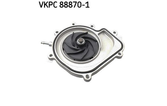 Bomba de agua, refrigeración del motor VKPC 88870-1 SKF, Imagen 2