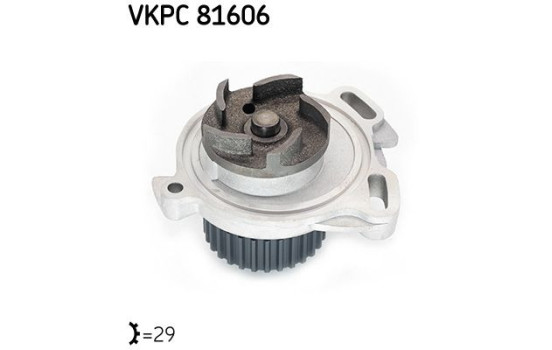 Bomba de agua VKPC 81606 SKF, Imagen 2