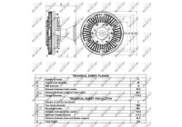 Embrague, ventilador del radiador 49088 NRF