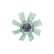 Embrague, ventilador del radiador 49755 NRF, Miniatura 3