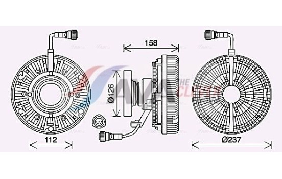Embrague, ventilador del radiador, Imagen 5