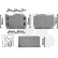 Enfriador de aceite, aceite de motor 43013704 International Radiators