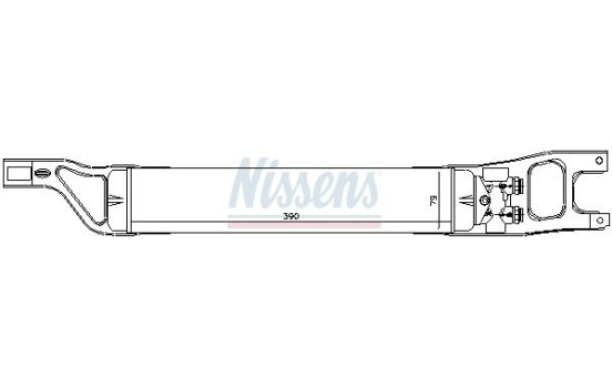 Enfriador de aceite, aceite de motor 91670 Nissens, Imagen 5