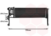 Enfriador de aceite, transmisión automática 58013734 International Radiators