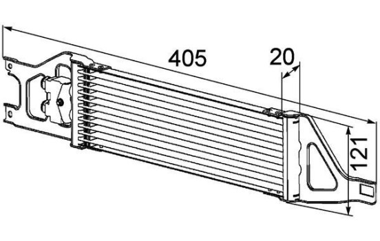 Enfriador de aceite, transmisión automática