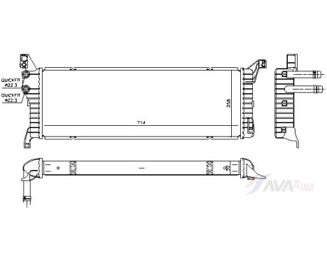 Enfriador de baja temperatura, intercooler