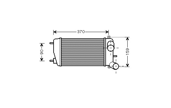 Intercooler 09004212 International Radiators