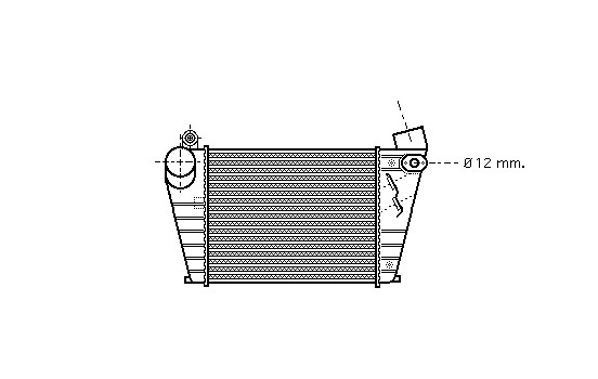 INTERCOOLER 1.8 Turbo del '99 58004200 International Radiators Plus
