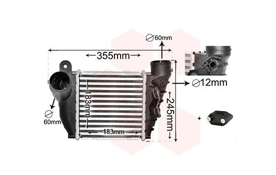 INTERCOOLER 1.8 Turbo del '99 58004200 International Radiators Plus, Imagen 3