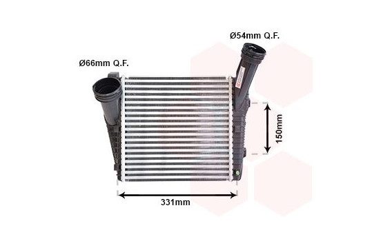 INTERCOOLER 3.0 TDi DERECHO 58004263 International Radiators, Imagen 2