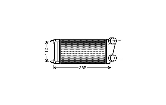 INTERCOOLER C4/C4 PICASSO 1.6HDi desde '04 40004299 International Radiators, Imagen 2