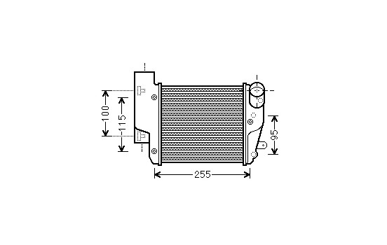 INTERCOOLER DERECHO A6 2.7TD/3.0TD de '04 a '09 03004304 International Radiators, Imagen 2