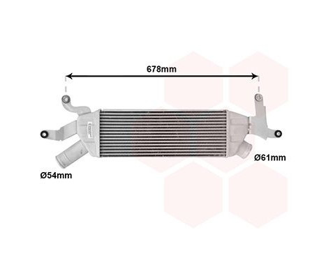 Intercooler, enfriador de aire de carga 09014703 International Radiators
