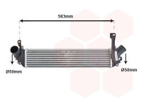Intercooler, enfriador de aire de carga 43014705 International Radiators