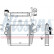 Intercooler, enfriador de aire de carga 961203 Nissens, Miniatura 2