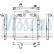 Intercooler, enfriador de aire de carga 961440 Nissens