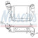 Intercooler, enfriador de aire de carga 96410 Nissens, Miniatura 2