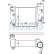 Intercooler, enfriador de aire de carga 96417 Nissens, Miniatura 2